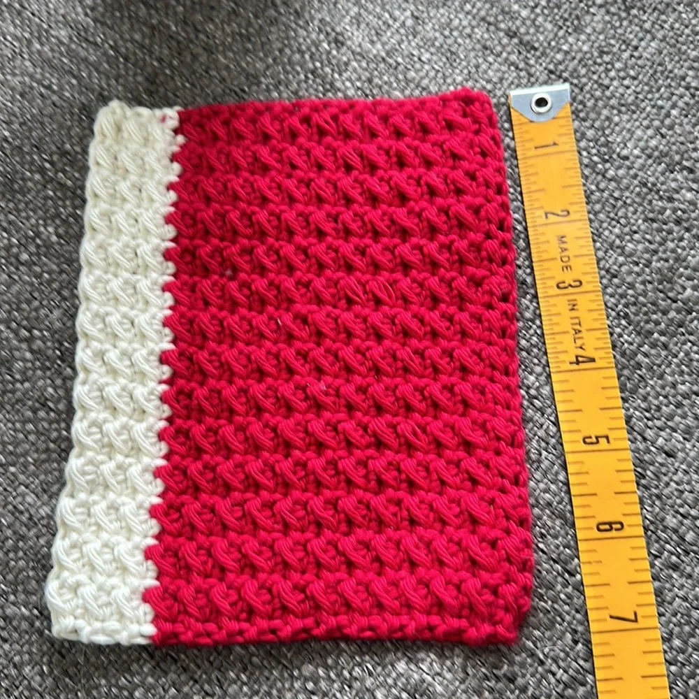 Hand made 100% Cotton WashCloths Dishcloth Spa Cloth Granny Country Cottage Core